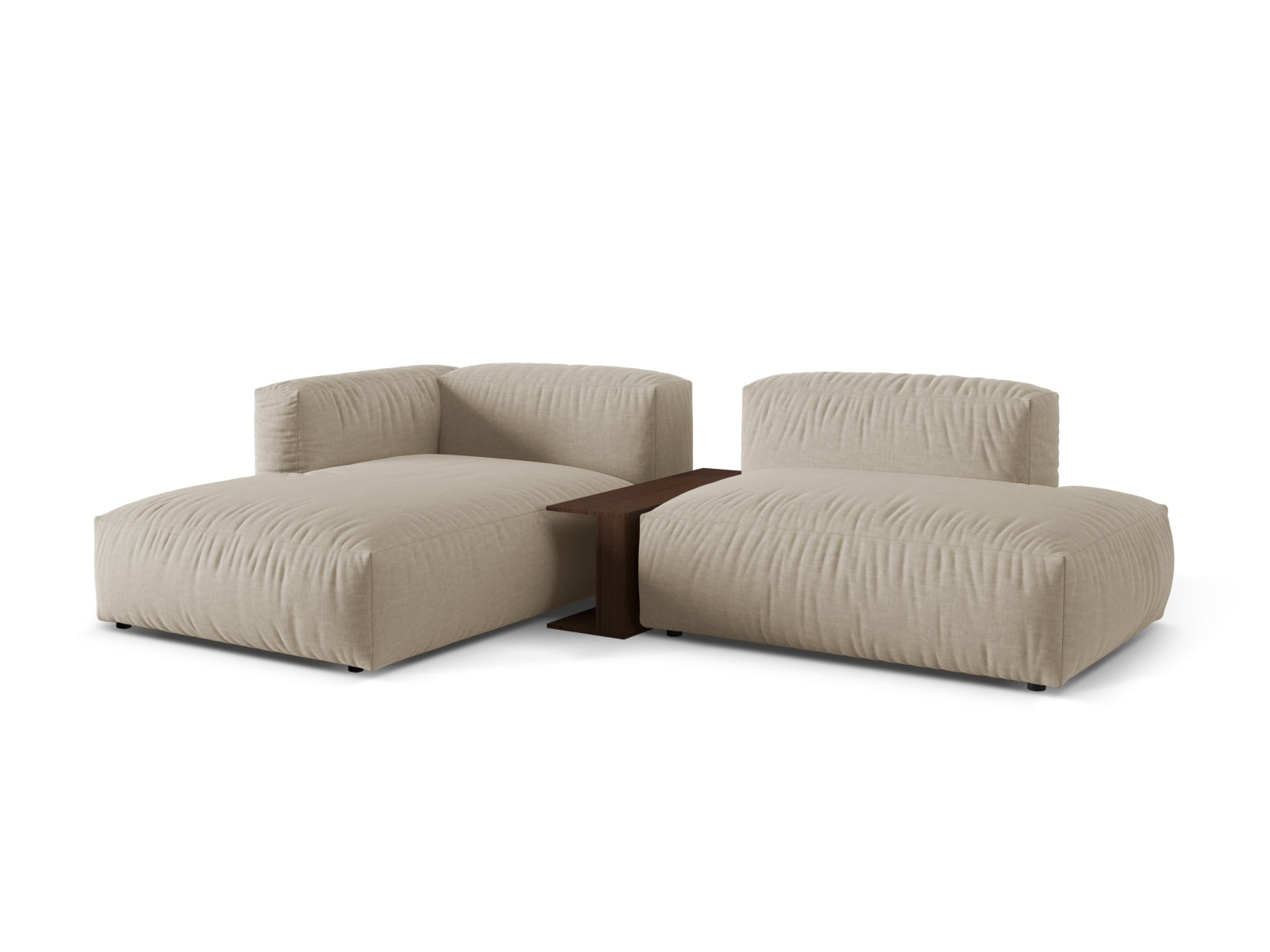 Martina modular corner sofa on the left 2 seaters