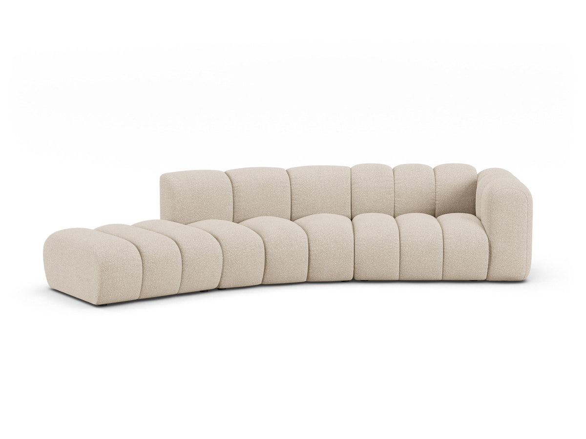 Lupine Modulares Sofa rechts 5 Sitzer in Beige-Baloo präsentiert im Onlineshop von KAQTU Design AG. 5er Sofa ist von Micadoni