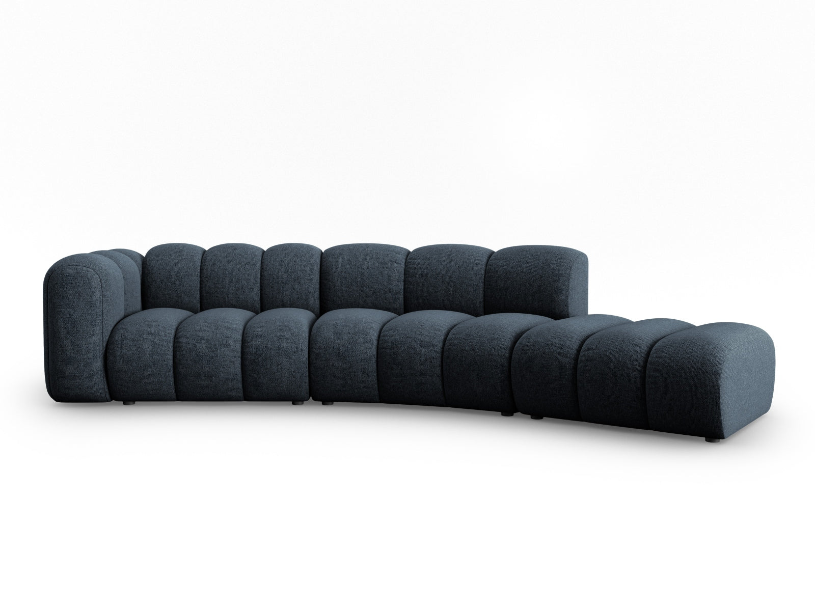 Lupine Modulares Sofa rechts 5 Sitzer in Royal Blue präsentiert im Onlineshop von KAQTU Design AG. L-Sofa rechts ist von Micadoni