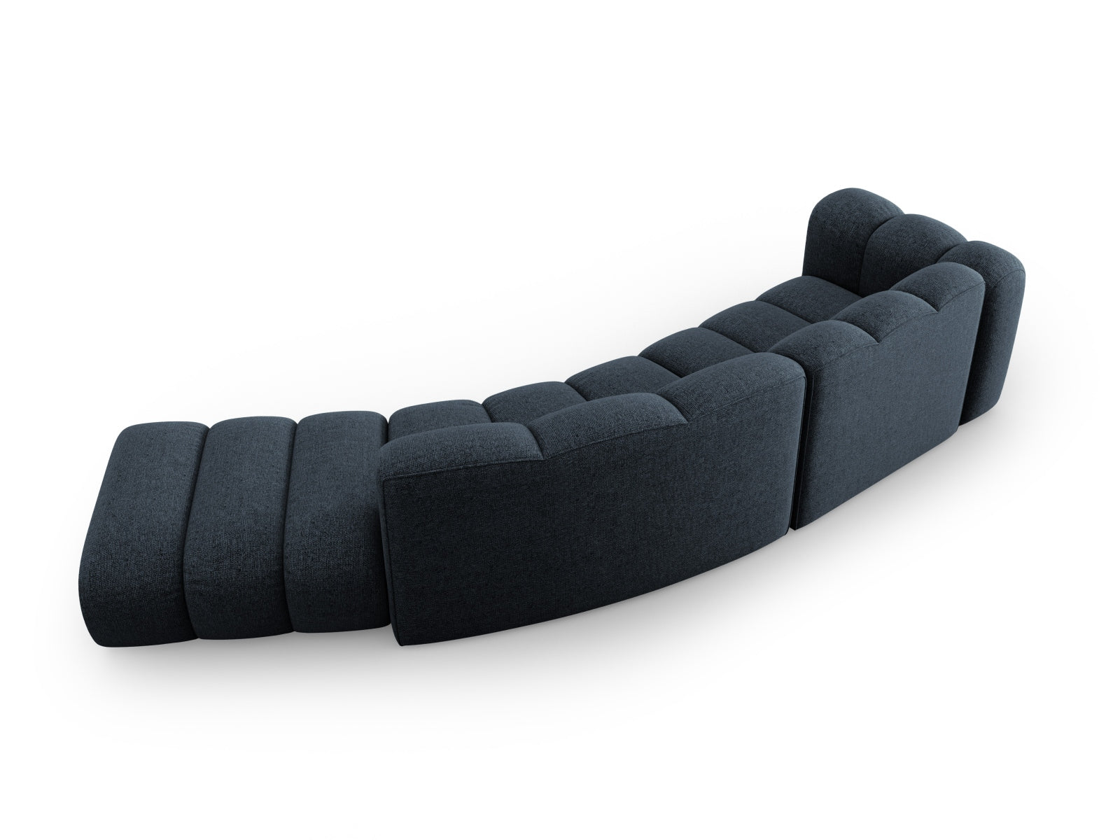 Lupine Modulares Sofa rechts 5 Sitzer in Royal Blue präsentiert im Onlineshop von KAQTU Design AG. L-Sofa rechts ist von Micadoni
