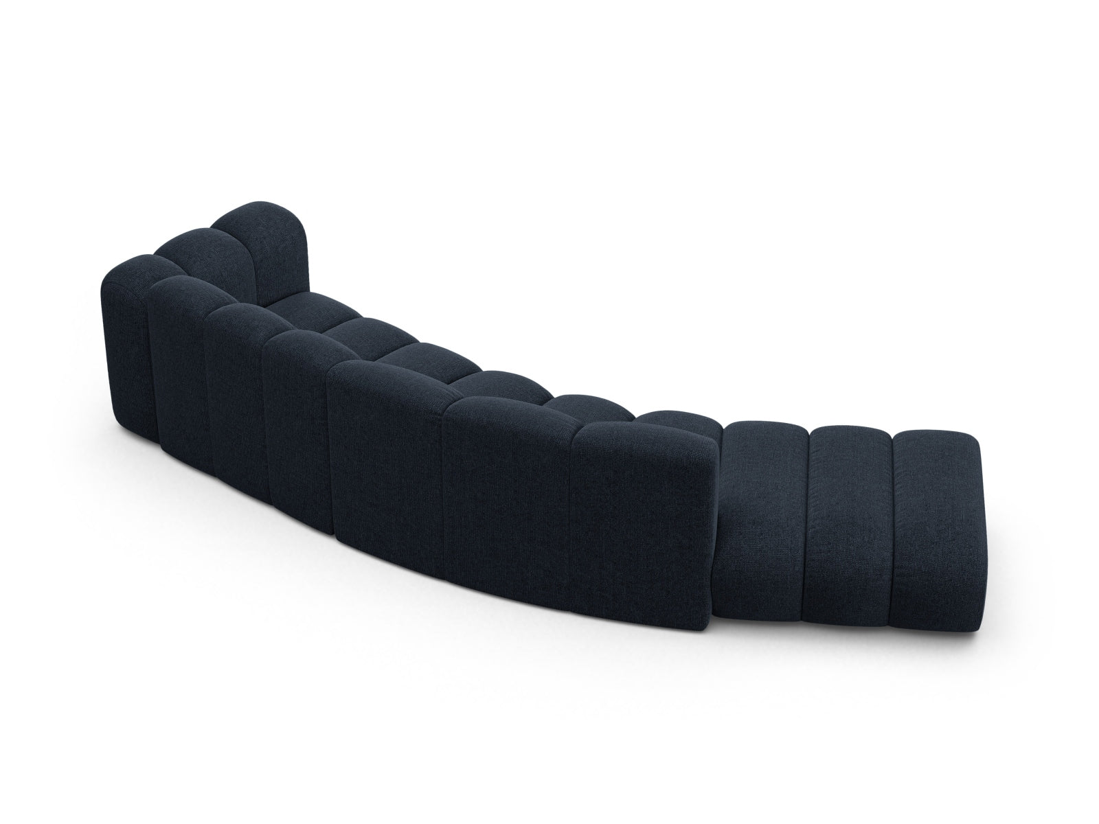 Modernes 5-Sitzer Sofa Lupine Modular in Navy Blue-Eden, perfekt für gemütliche und stilvolle Wohnzimmer, angeboten von Micadoni.