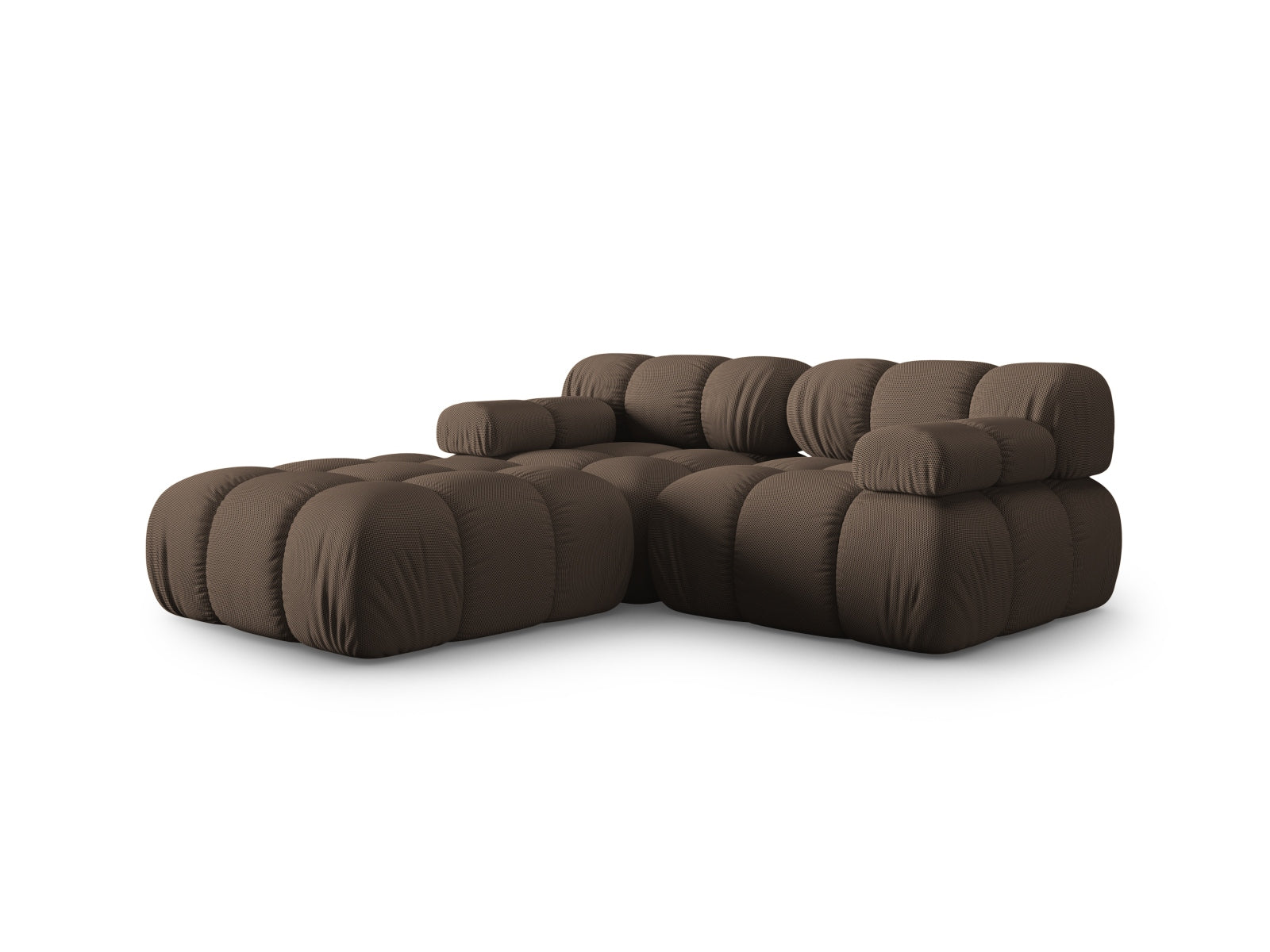 Bellis Modulares Sofa 3 Sitzer 188cm in Brown präsentiert im Onlineshop von KAQTU Design AG. 3er Sofa ist von Micadoni