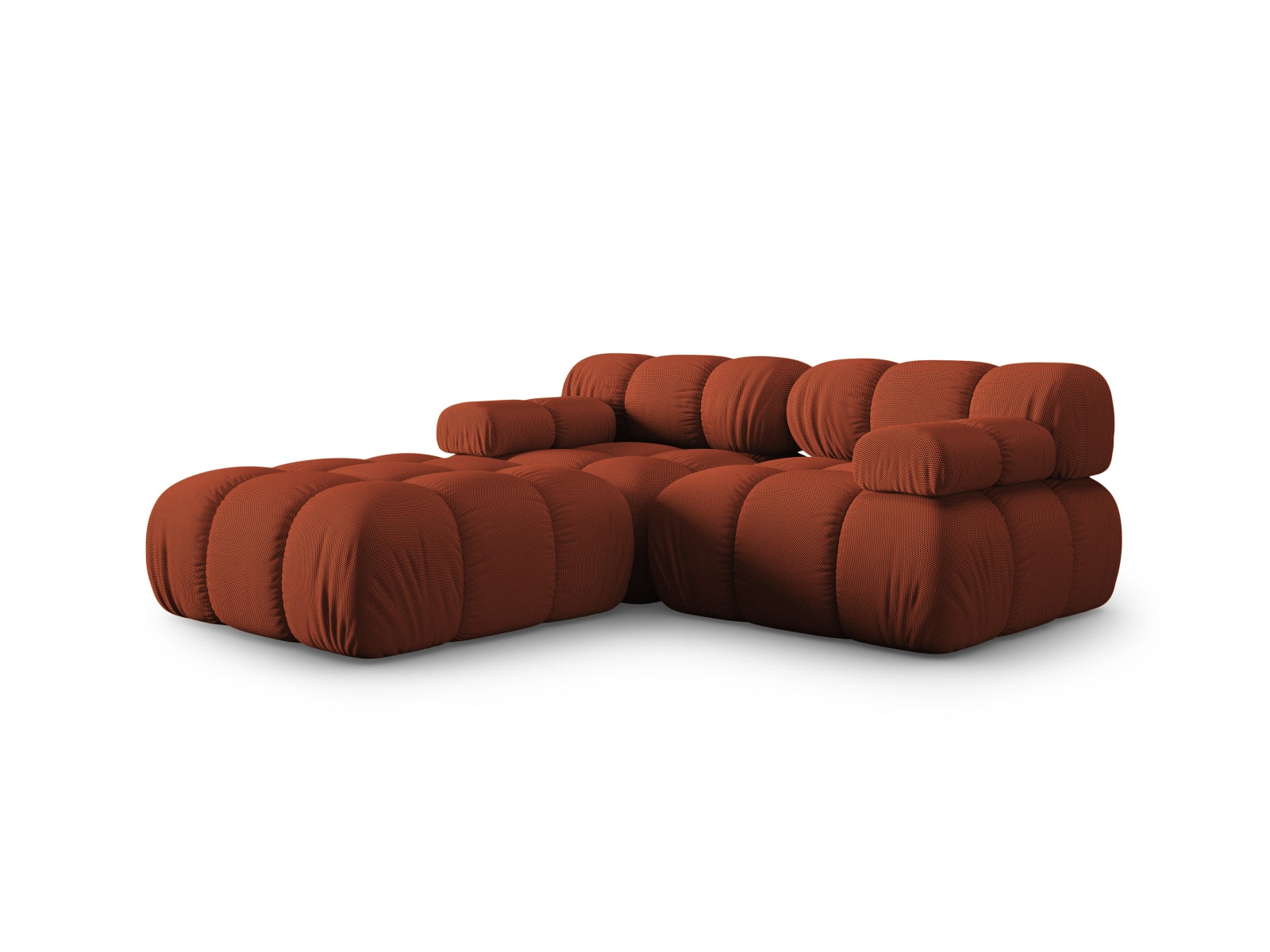 Bellis Modulares Sofa 3 Sitzer 188cm in Brick präsentiert im Onlineshop von KAQTU Design AG. 3er Sofa ist von Micadoni