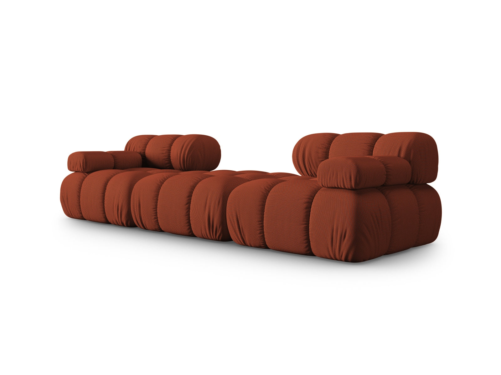 Bellis Modulares Sofa 3 Sitzer 188cm in Brick präsentiert im Onlineshop von KAQTU Design AG. 3er Sofa ist von Micadoni