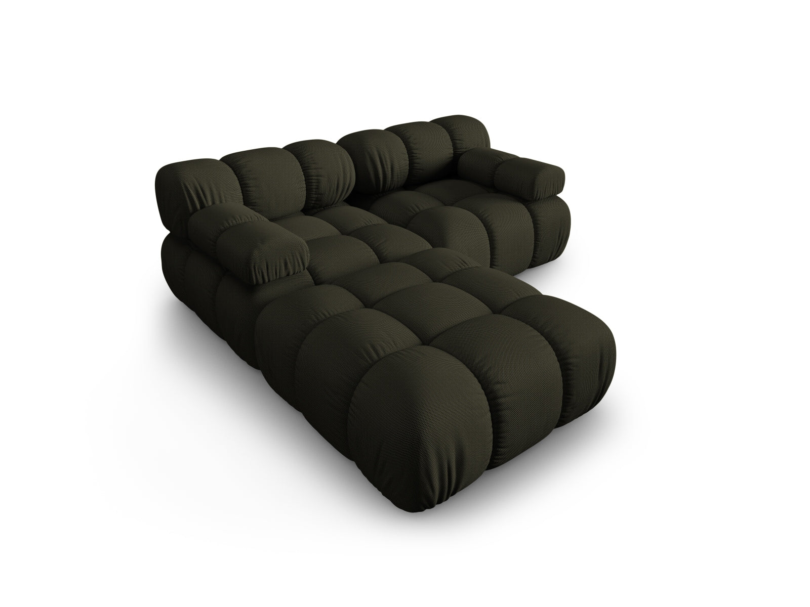 Bellis Modulares Sofa 3 Sitzer 188cm in Amazon Green präsentiert im Onlineshop von KAQTU Design AG. 3er Sofa ist von Micadoni