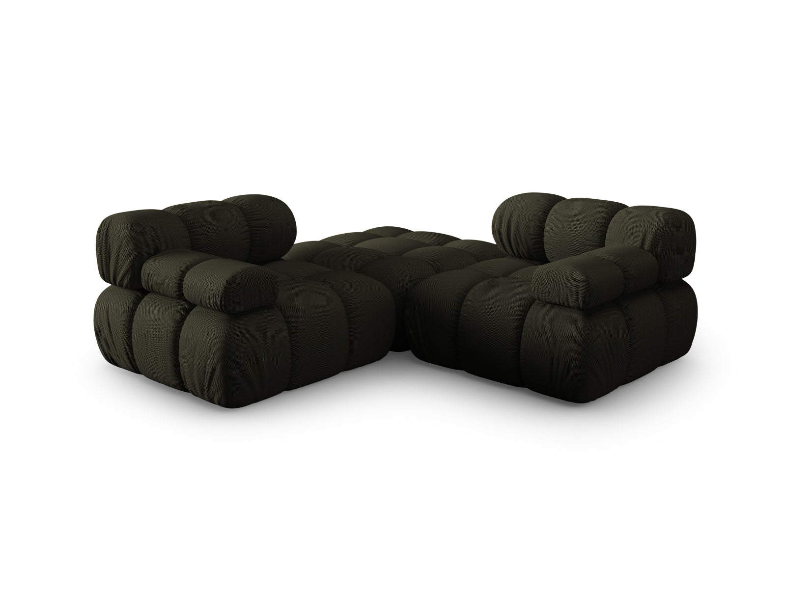 Bellis Modulares Sofa 3 Sitzer 188cm in Amazon Green präsentiert im Onlineshop von KAQTU Design AG. 3er Sofa ist von Micadoni