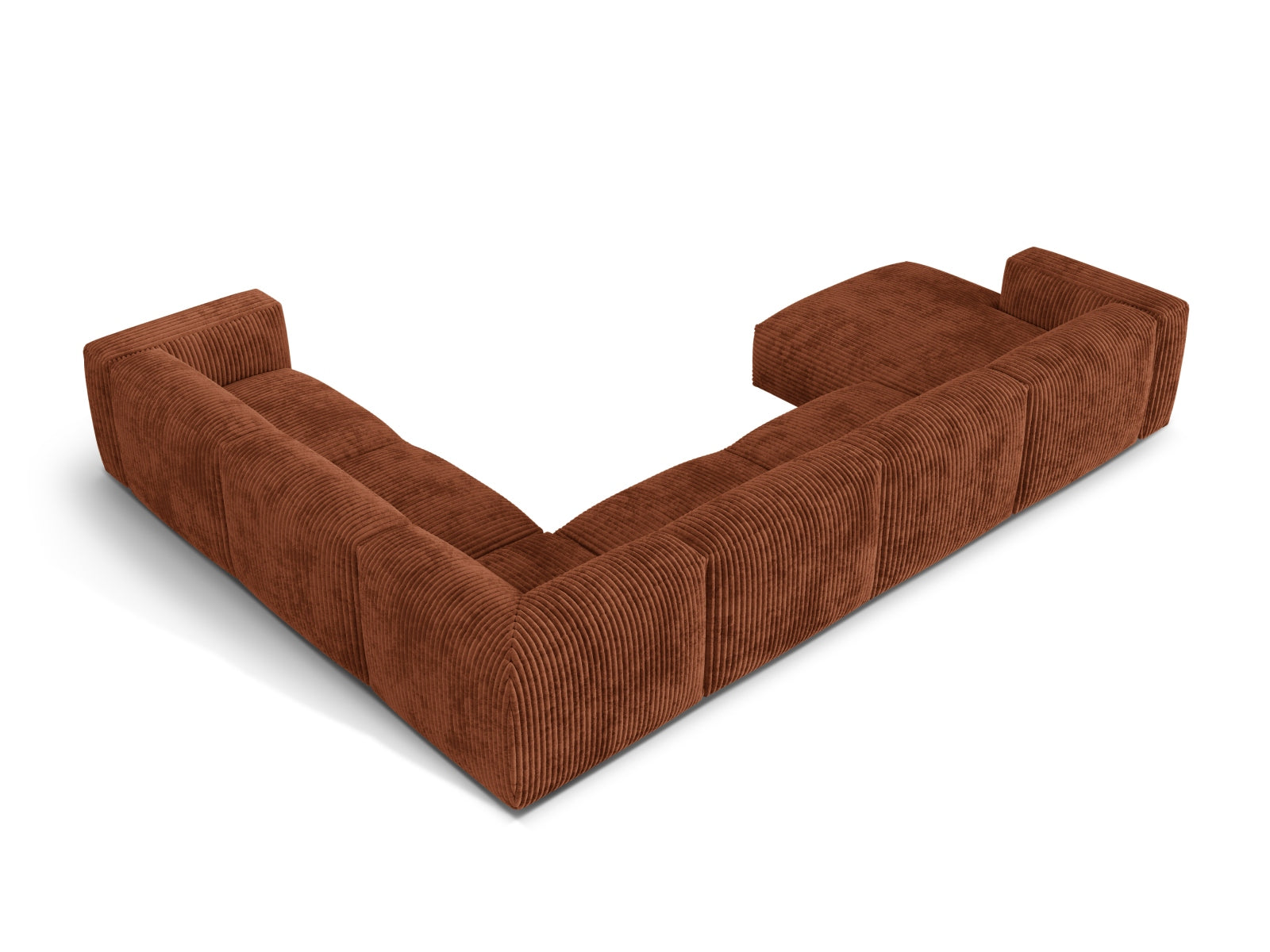 Stilvolles 6-Sitzer Ecksofa Martina von Micadoni, ideal für gemütliche Abende und moderne Wohnkonzepte.