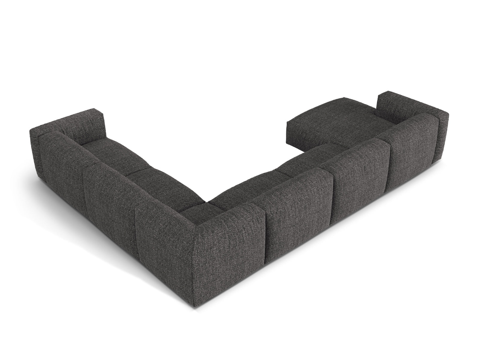 Elegantes 6-Sitzer Ecksofa Martina in hochwertiger Verarbeitung, rechtsseitig, ideal für gemütliche Abende und gesellige Runden.