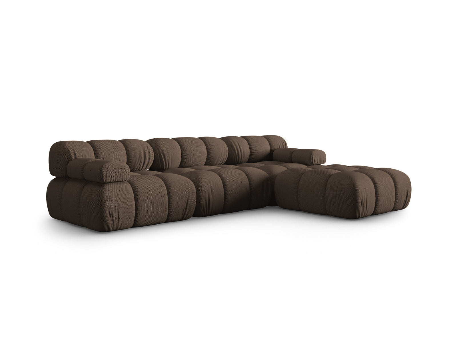 Bellis Modulares Sofa 4 Sitzer 188cm in Brown präsentiert im Onlineshop von KAQTU Design AG. 3er Sofa ist von Micadoni