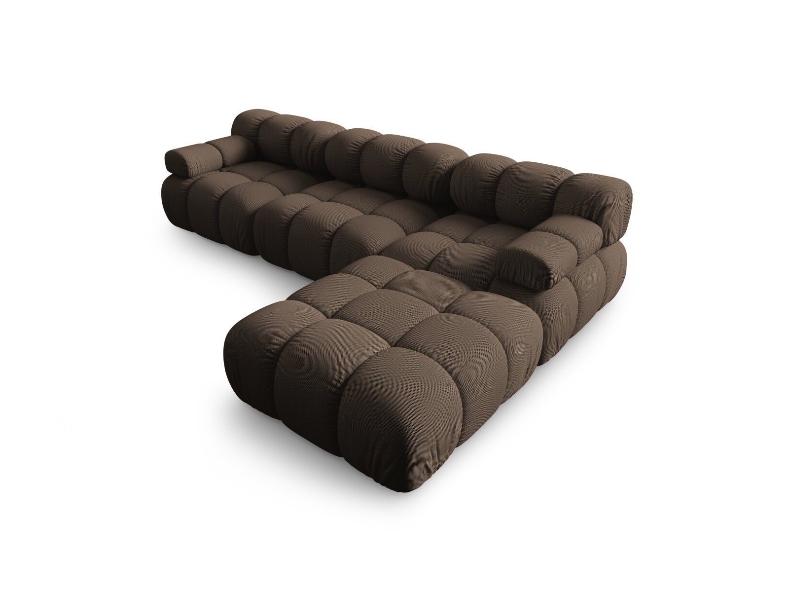 Bellis Modulares Sofa 4 Sitzer 188cm in Brown präsentiert im Onlineshop von KAQTU Design AG. 3er Sofa ist von Micadoni
