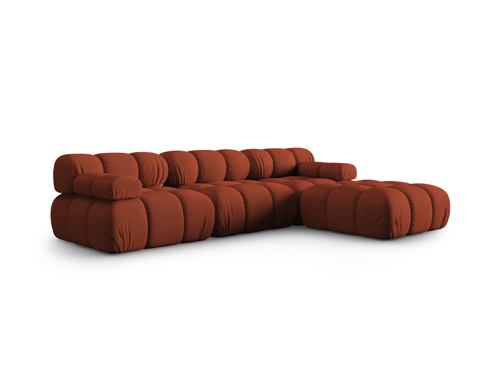 Bellis Modulares Sofa 4 Sitzer 188cm in Brick präsentiert im Onlineshop von KAQTU Design AG. 3er Sofa ist von Micadoni