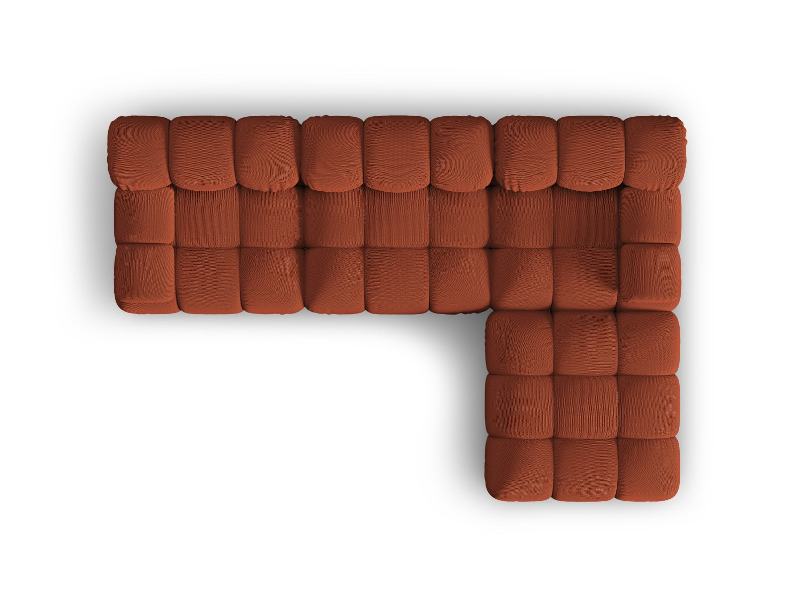 Bellis Modulares Sofa 4 Sitzer 188cm in Brick präsentiert im Onlineshop von KAQTU Design AG. 3er Sofa ist von Micadoni