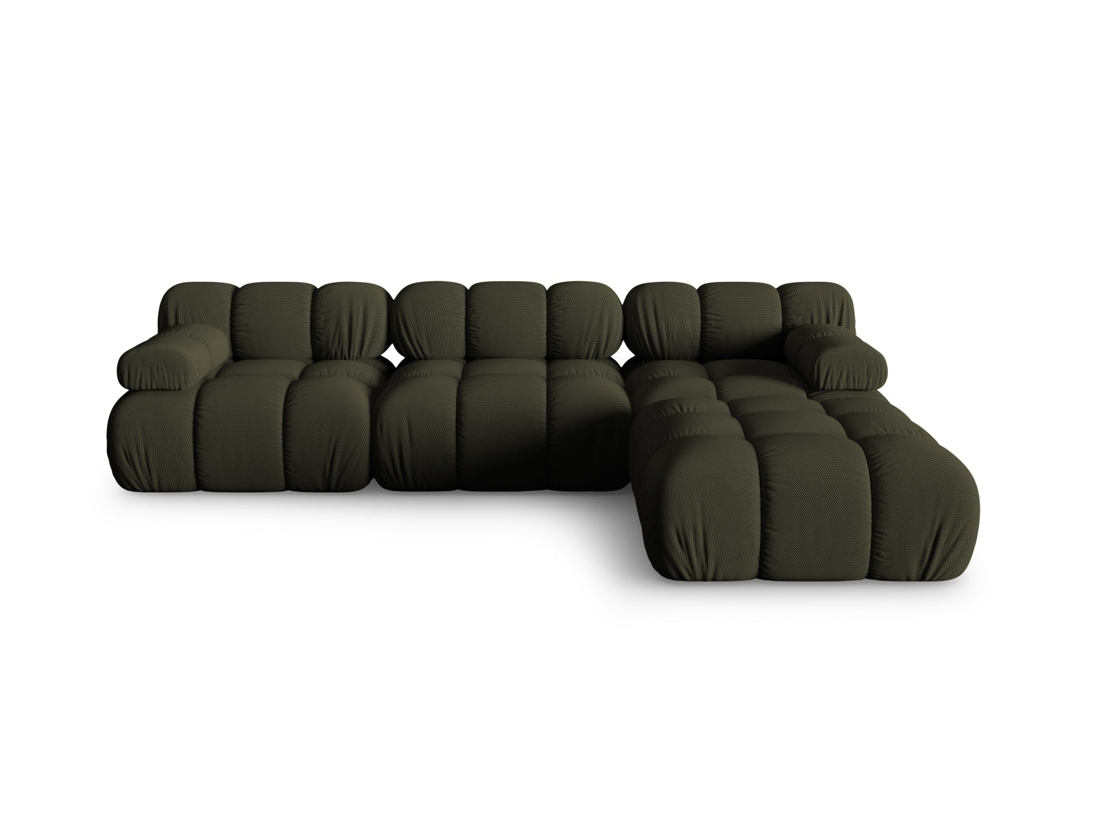 Bellis Modulares Sofa 4 Sitzer 188cm in Amazon Green präsentiert im Onlineshop von KAQTU Design AG. 3er Sofa ist von Micadoni
