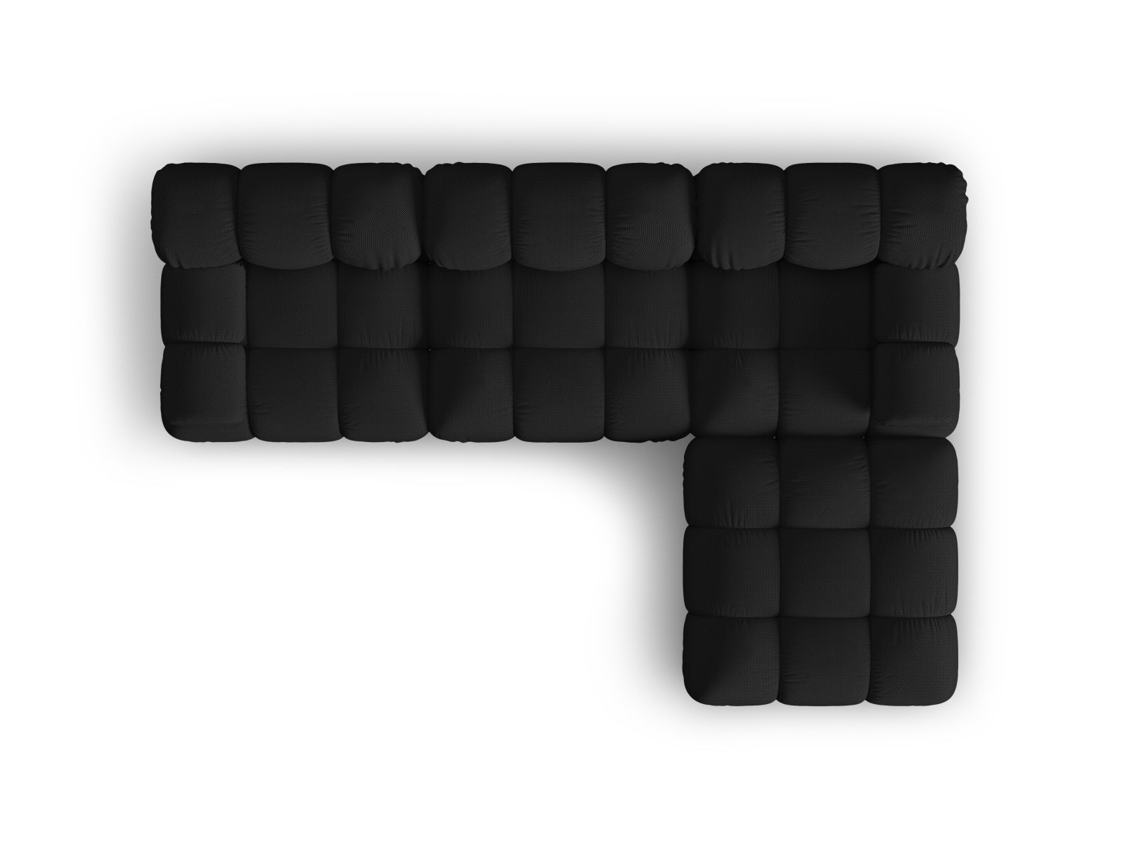 Bellis Modulares Sofa 4 Sitzer 188cm in Black präsentiert im Onlineshop von KAQTU Design AG. 3er Sofa ist von Micadoni
