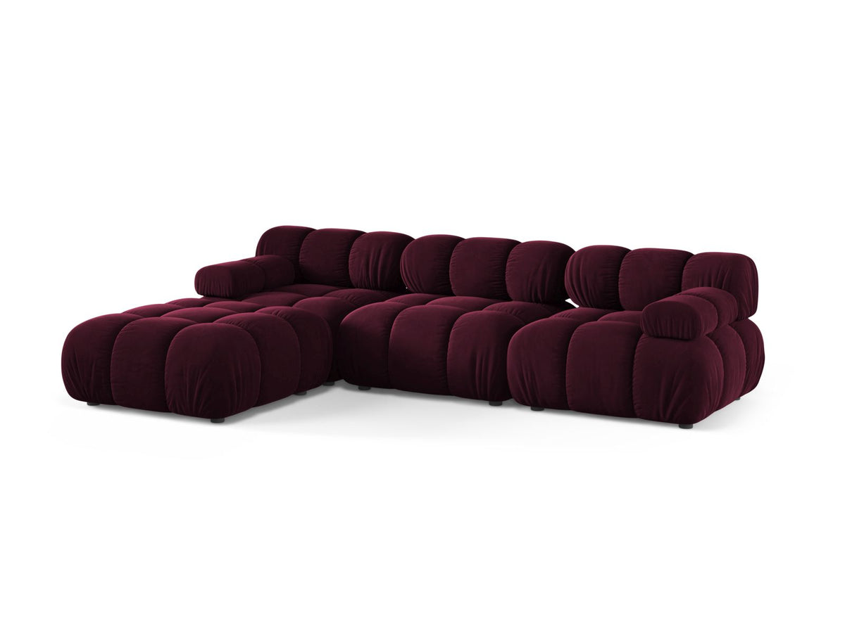 4-Sitzer Modular Sofa Bellis in Burgundy-Venus präsentiert im Onlineshop von KAQTU Design AG. 4er Sofa ist von Micadoni