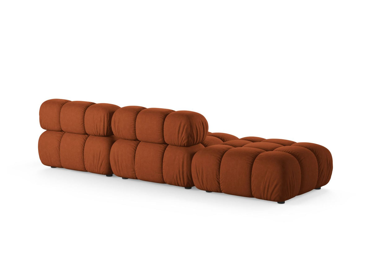 4-Sitzer Modulares Sofa links Bellis in Brick-Liberty präsentiert im Onlineshop von KAQTU Design AG. 4er Sofa ist von Micadoni