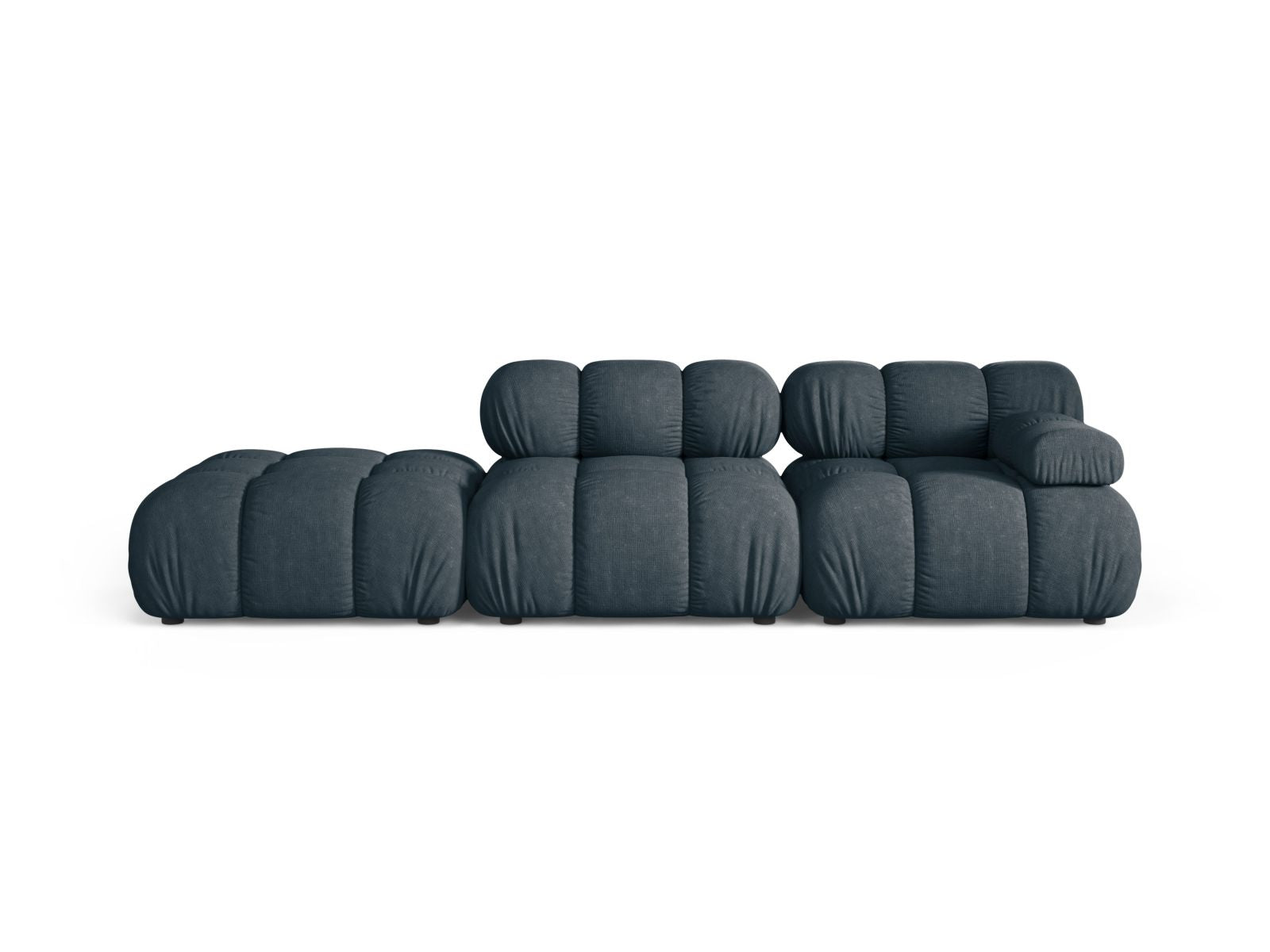 4-Sitzer Modulares Sofa links Bellis in Deep Petrol-Liberty präsentiert im Onlineshop von KAQTU Design AG. 4er Sofa ist von Micadoni