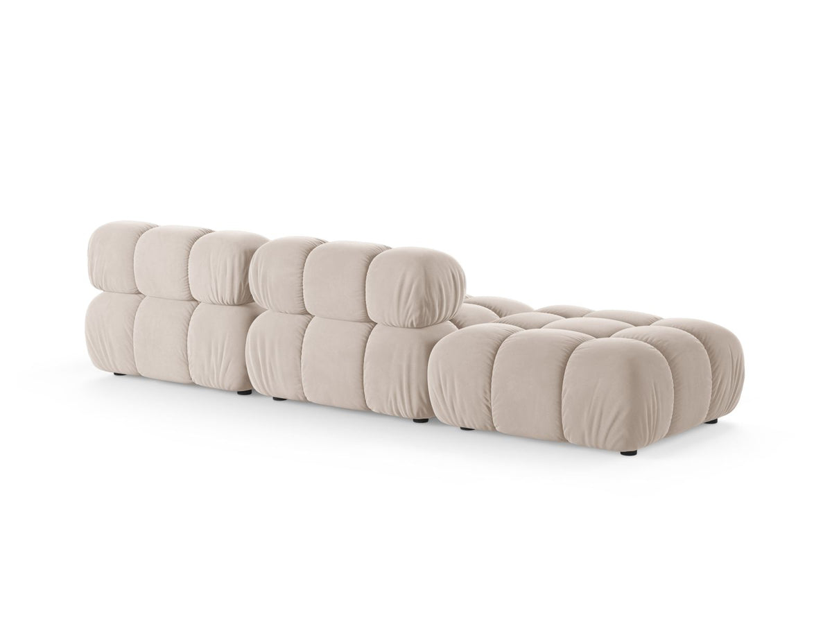 4-Sitzer Modular Sofa links Bellis in Light Beige-Venus präsentiert im Onlineshop von KAQTU Design AG. 4er Sofa ist von Micadoni