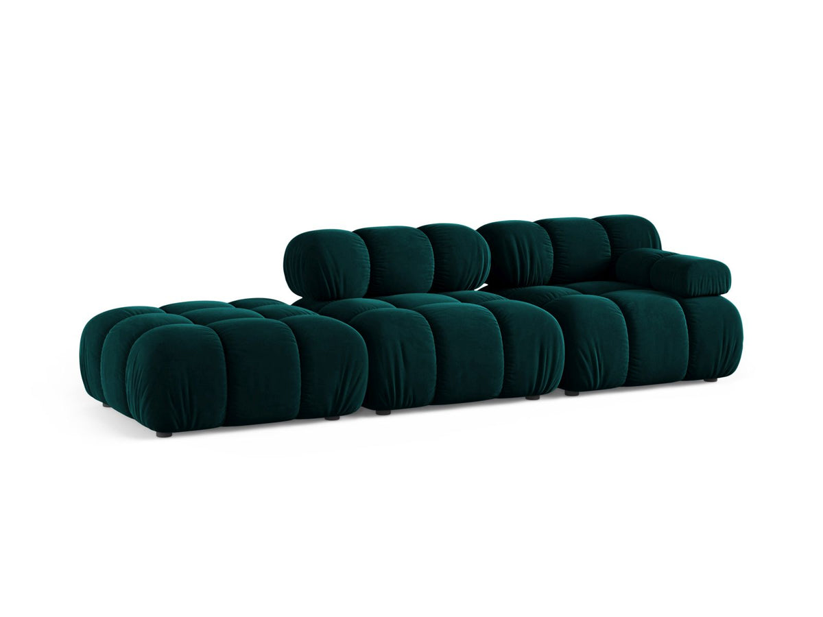 4-Sitzer Modular Sofa links Bellis in Deep Petrol-Venus präsentiert im Onlineshop von KAQTU Design AG. 4er Sofa ist von Micadoni