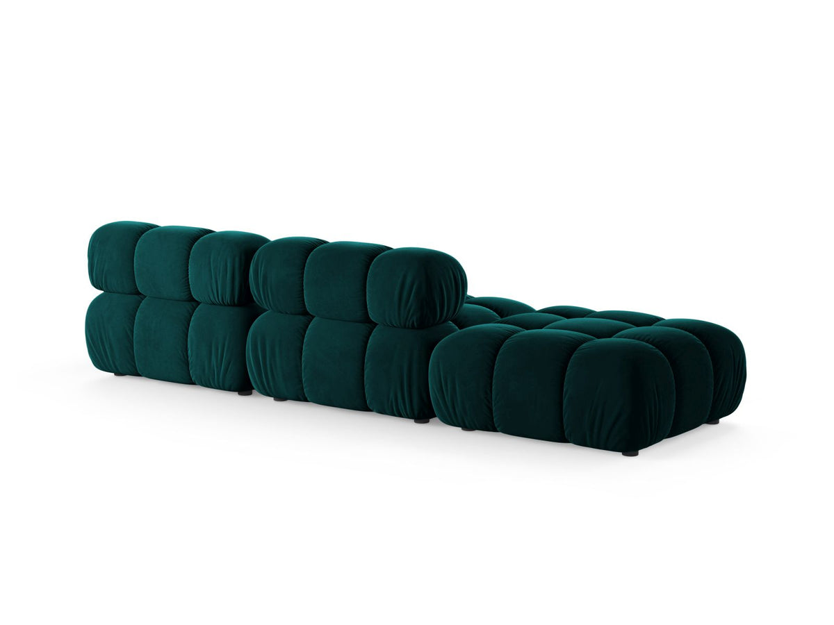 4-Sitzer Modular Sofa links Bellis in Deep Petrol-Venus präsentiert im Onlineshop von KAQTU Design AG. 4er Sofa ist von Micadoni