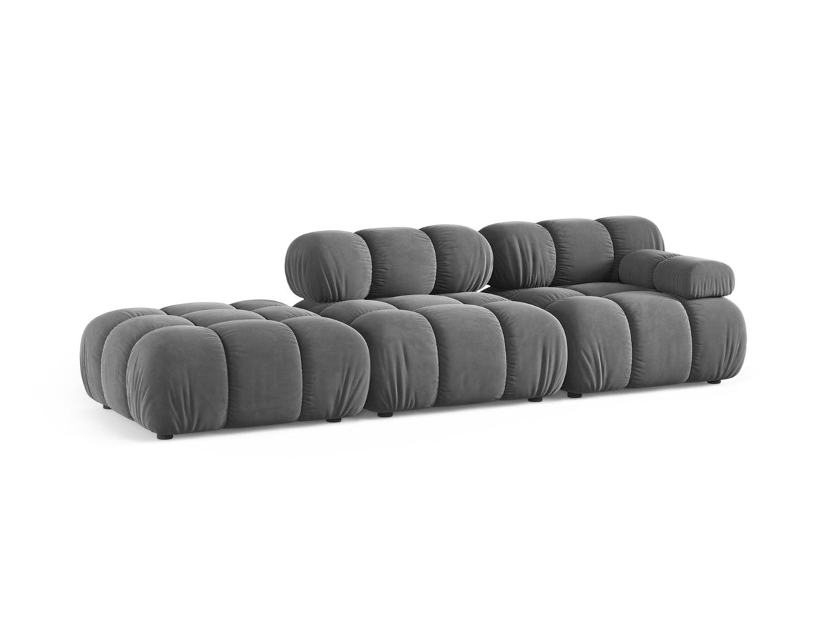 4-Sitzer Modular Sofa links Bellis in Light Grey-Venus präsentiert im Onlineshop von KAQTU Design AG. 4er Sofa ist von Micadoni