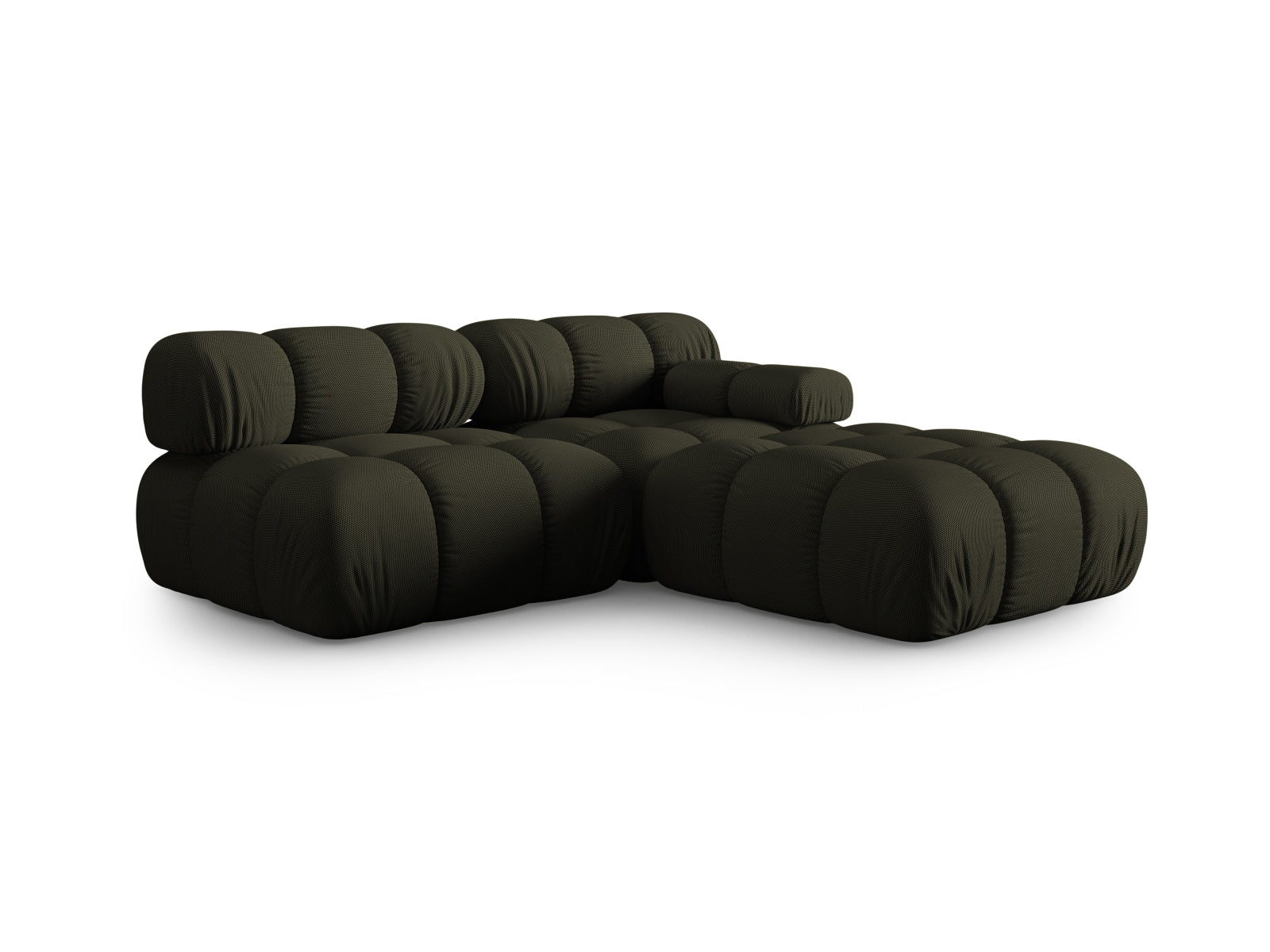 Modulares Bellis Sofa in Amazon Green-Sonic, 4-Sitzer, 94cm, perfekt für moderne Wohnkonzepte, erhältlich bei Micadoni.
