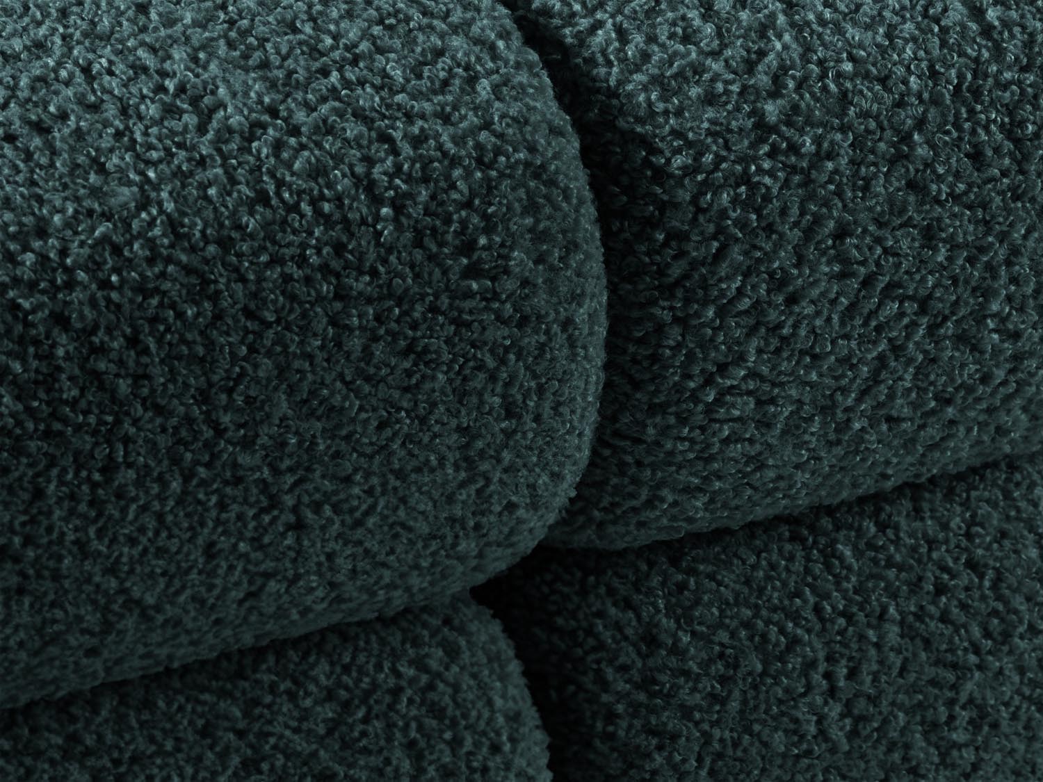 Bellis Boucle modulares Sofa rechts 4 Sitzer 94cm in Petrol präsentiert im Onlineshop von KAQTU Design AG. L-Sofa rechts ist von Micadoni