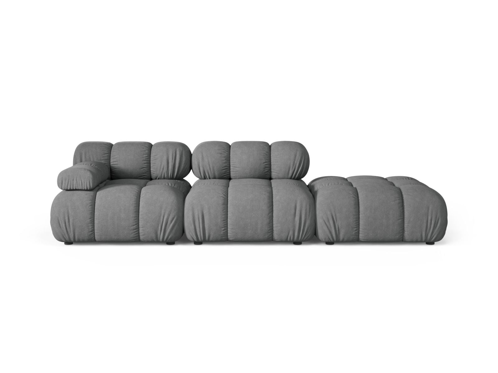 4-Sitzer Modular Sofa rechts Bellis in Grey-Liberty präsentiert im Onlineshop von KAQTU Design AG. 4er Sofa ist von Micadoni