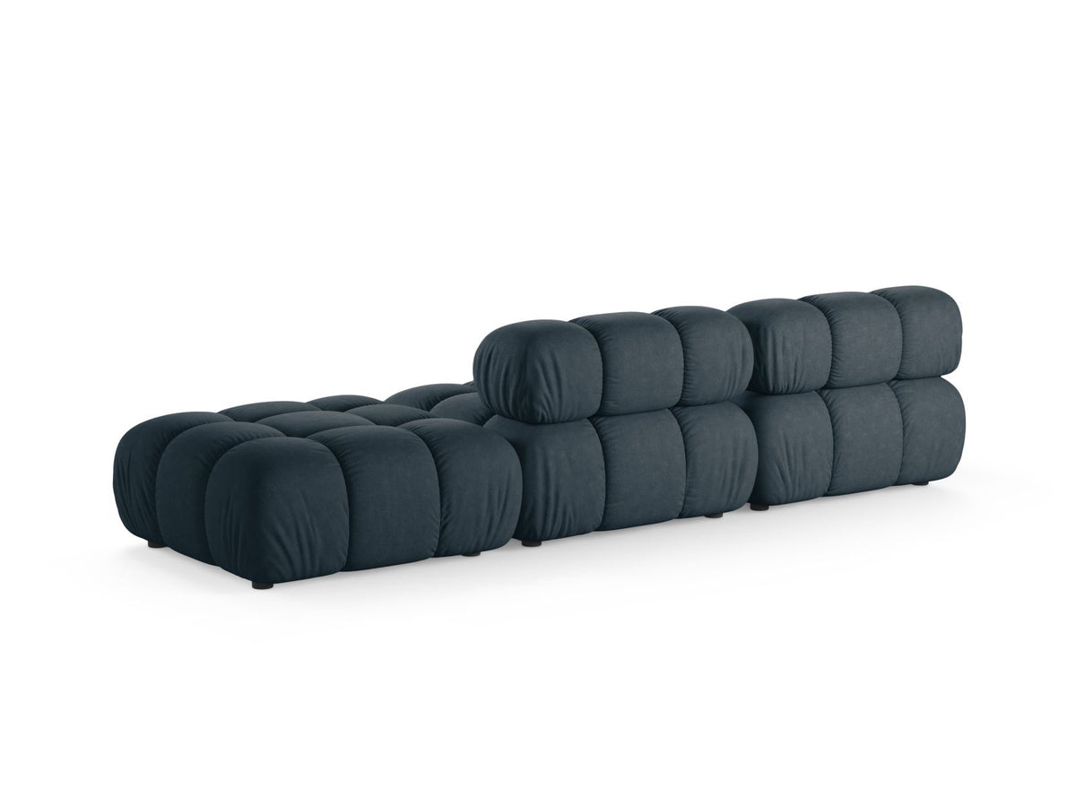 4-Sitzer Modular Sofa rechts Bellis in Deep Petrol-Liberty präsentiert im Onlineshop von KAQTU Design AG. 4er Sofa ist von Micadoni