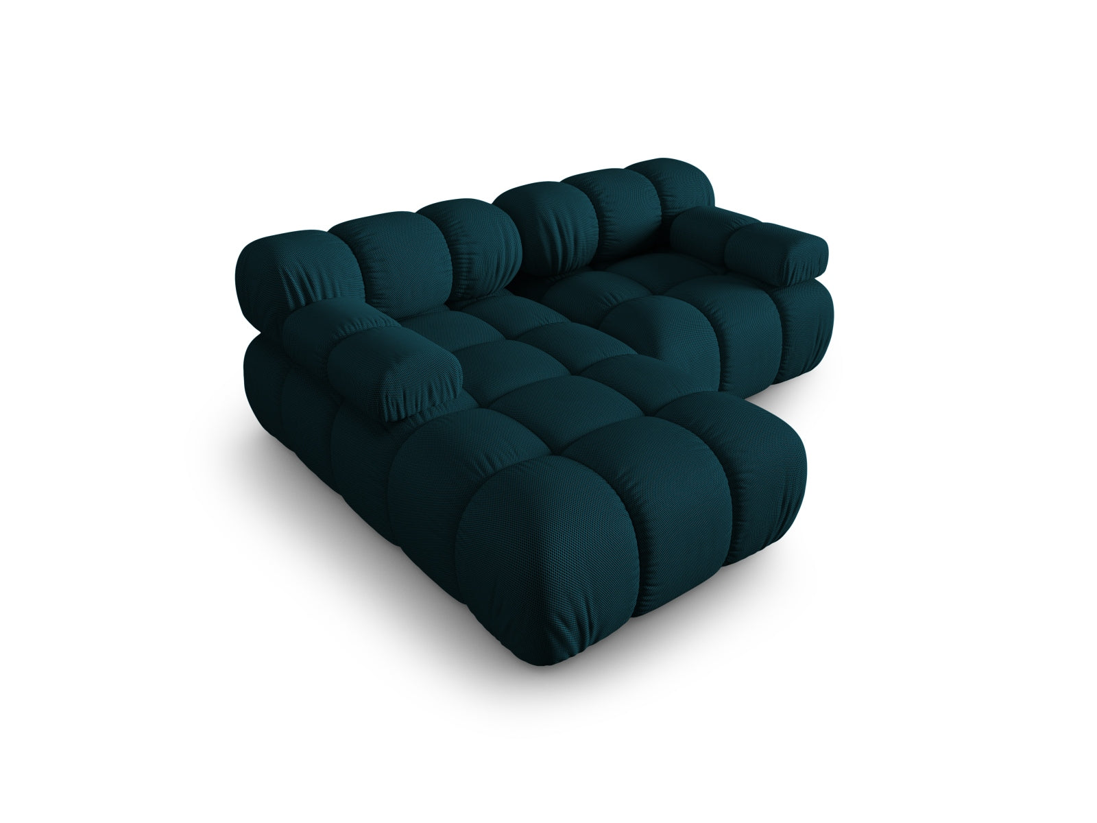 Bellis Modulares Ecksofa links 3 Sitzer 155cm in Navy Blue präsentiert im Onlineshop von KAQTU Design AG. Ecksofa links ist von Micadoni
