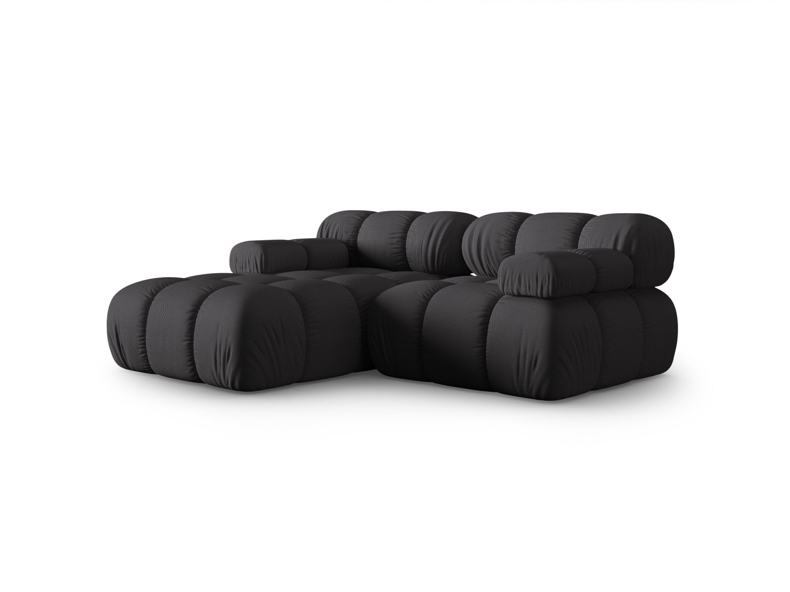 Bellis Modulares Ecksofa links 3 Sitzer 155cm in Espresso präsentiert im Onlineshop von KAQTU Design AG. Ecksofa links ist von Micadoni