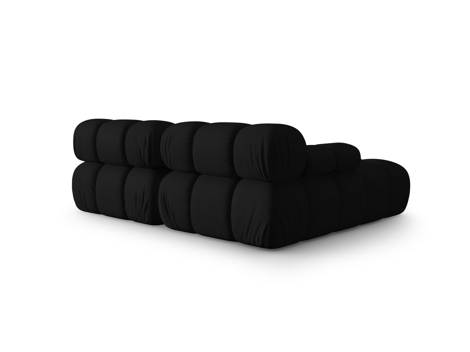 Bellis Modulares Ecksofa links 3 Sitzer 155cm in Black präsentiert im Onlineshop von KAQTU Design AG. Ecksofa links ist von Micadoni