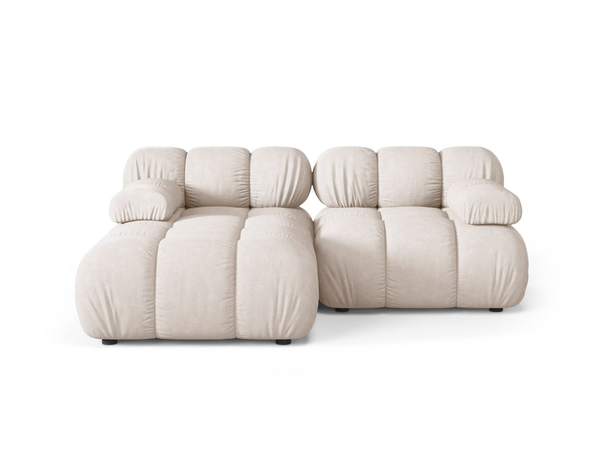 3-Sitzer Ecksofa links modular Bellis in Beige-Liberty präsentiert im Onlineshop von KAQTU Design AG. Ecksofa links ist von Micadoni