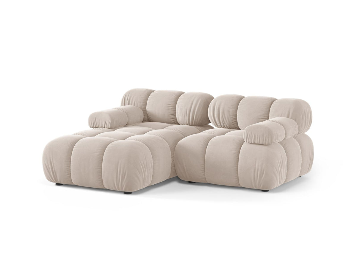 3-Sitzer Modular Ecksofa links Bellis in Light Beige-Venus präsentiert im Onlineshop von KAQTU Design AG. Ecksofa links ist von Micadoni
