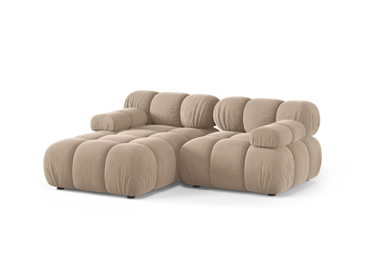 3-Sitzer Modular Ecksofa links Bellis in Beige-Venus präsentiert im Onlineshop von KAQTU Design AG. Ecksofa links ist von Micadoni