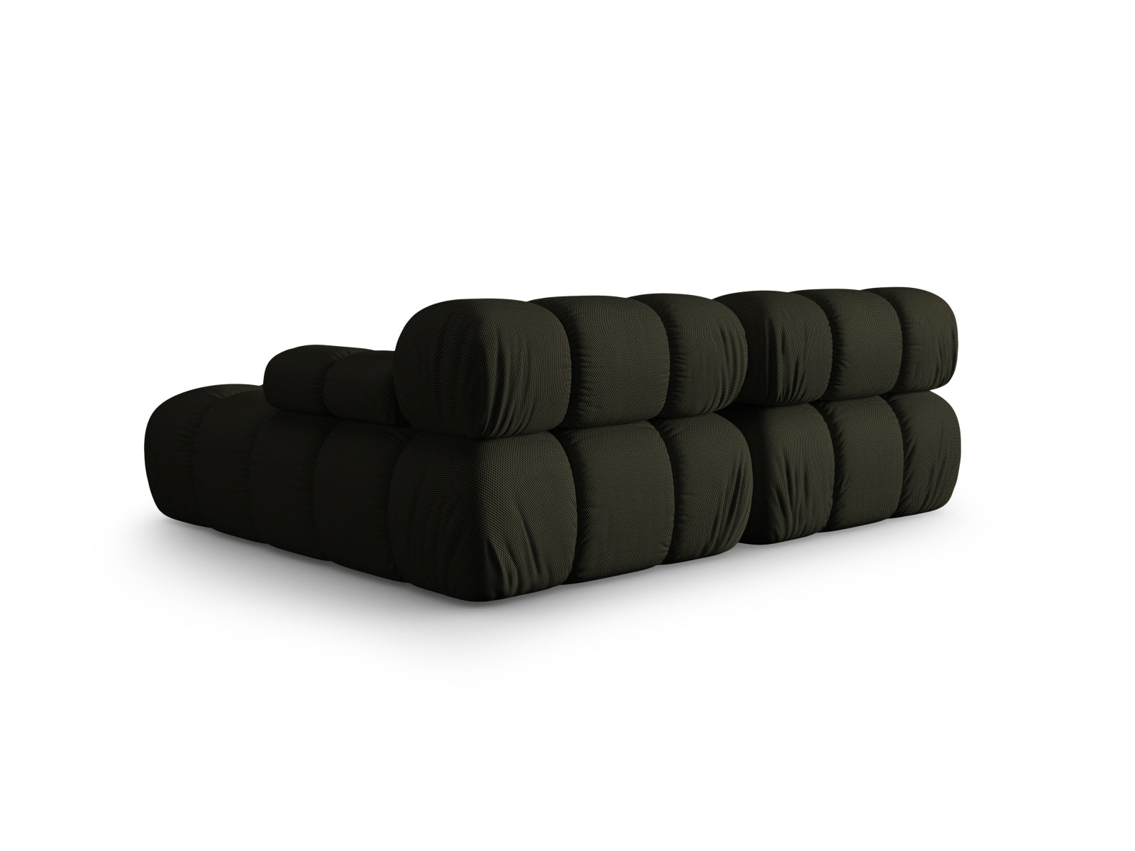 Bellis Modulares Ecksofa rechts 3 Sitzer 155cm in Amazon Green präsentiert im Onlineshop von KAQTU Design AG. Ecksofa ist von Micadoni