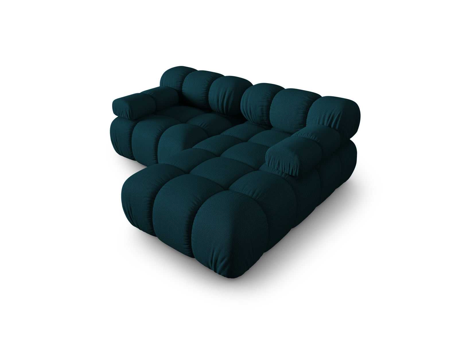 Bellis Modulares Ecksofa rechts 3 Sitzer 155cm in Navy Blue präsentiert im Onlineshop von KAQTU Design AG. Ecksofa ist von Micadoni