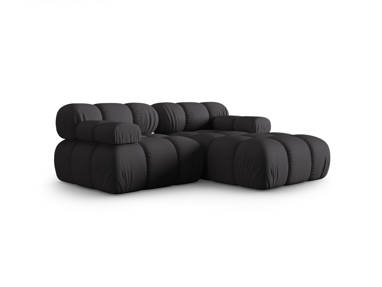 Bellis Modulares Ecksofa rechts 3 Sitzer 155cm in Espresso präsentiert im Onlineshop von KAQTU Design AG. Ecksofa ist von Micadoni