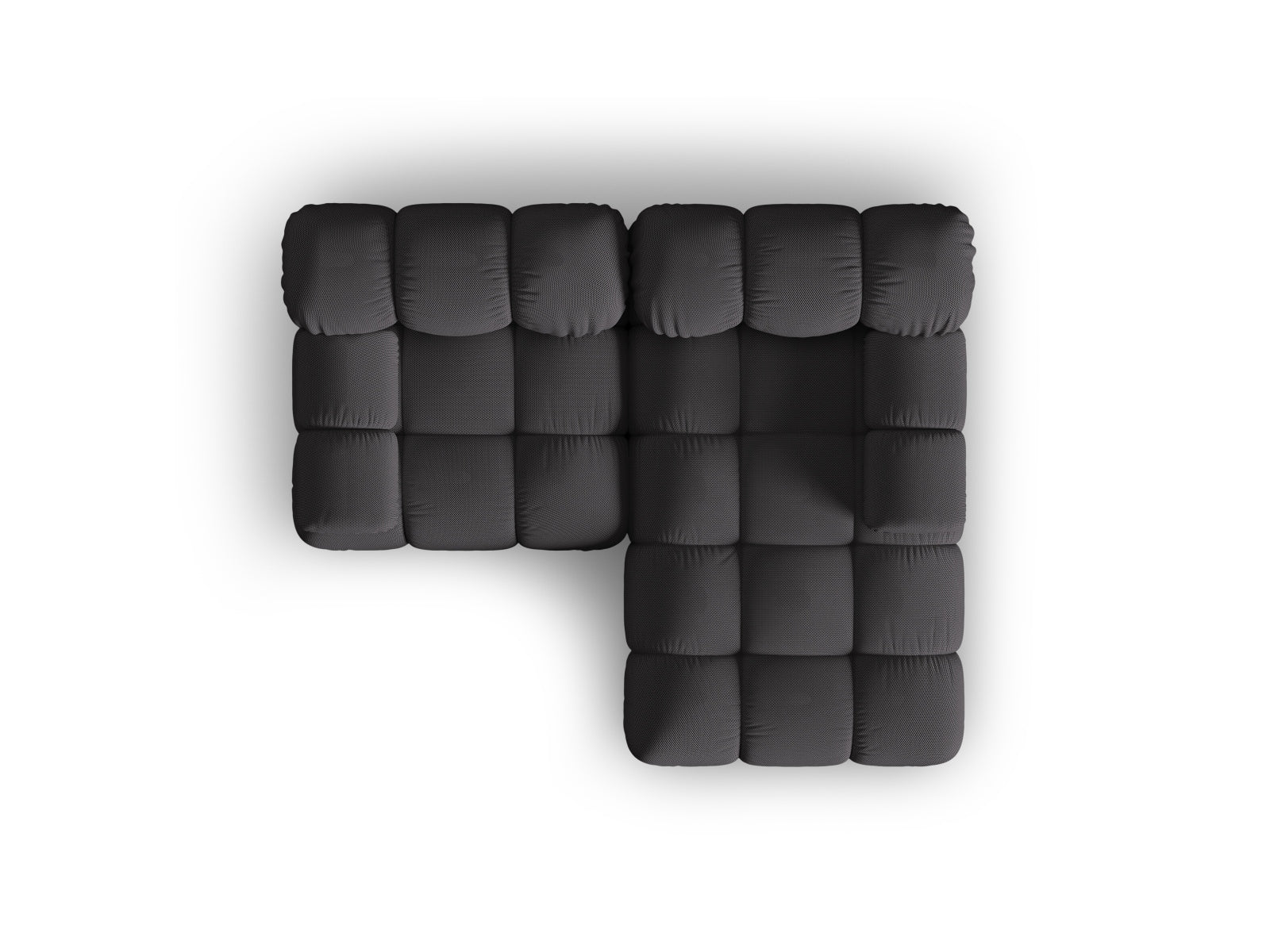 Bellis Modulares Ecksofa rechts 3 Sitzer 155cm in Espresso präsentiert im Onlineshop von KAQTU Design AG. Ecksofa ist von Micadoni