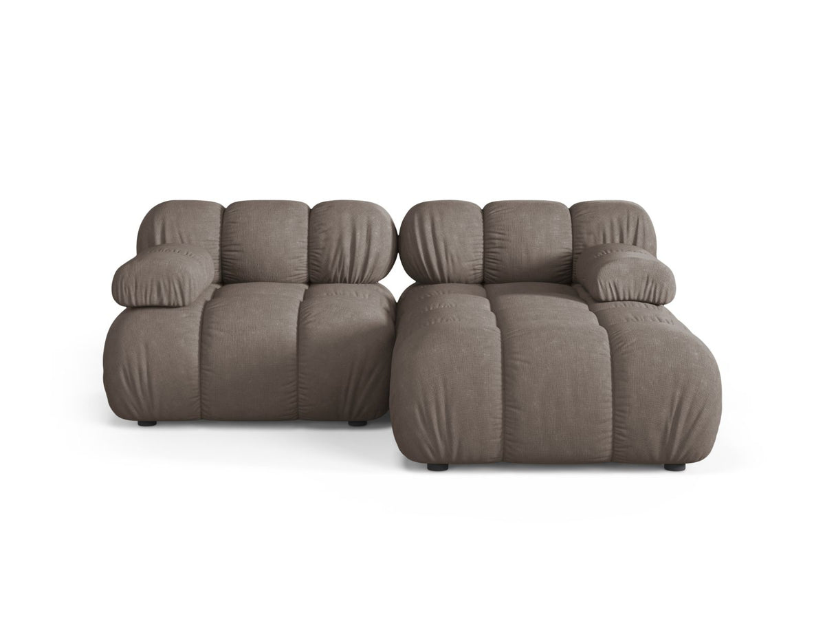 3-Sitzer Ecksofa rechts Bellis in Cappuccino-Liberty präsentiert im Onlineshop von KAQTU Design AG. Ecksofa rechts ist von Micadoni
