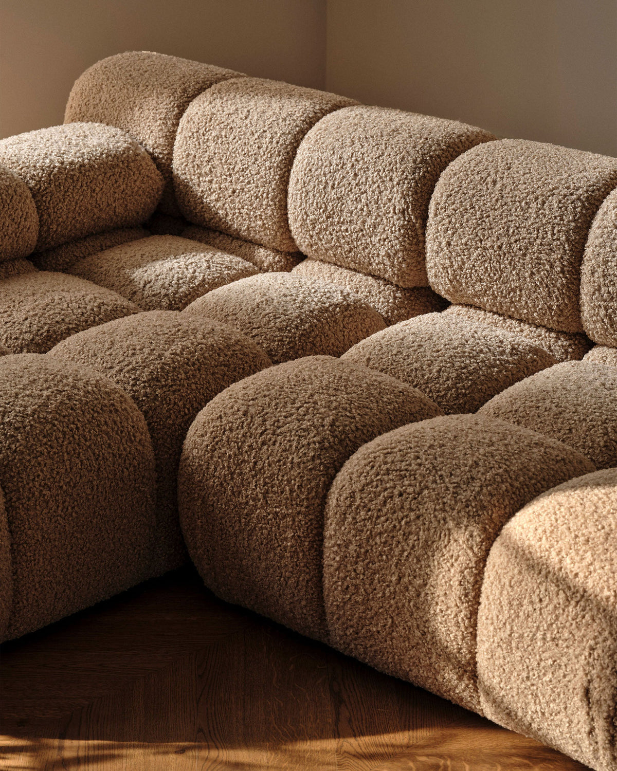 3-Sitzer Ecksofa rechts Bellis in Deep Petrol-Liberty präsentiert im Onlineshop von KAQTU Design AG. Ecksofa rechts ist von Micadoni