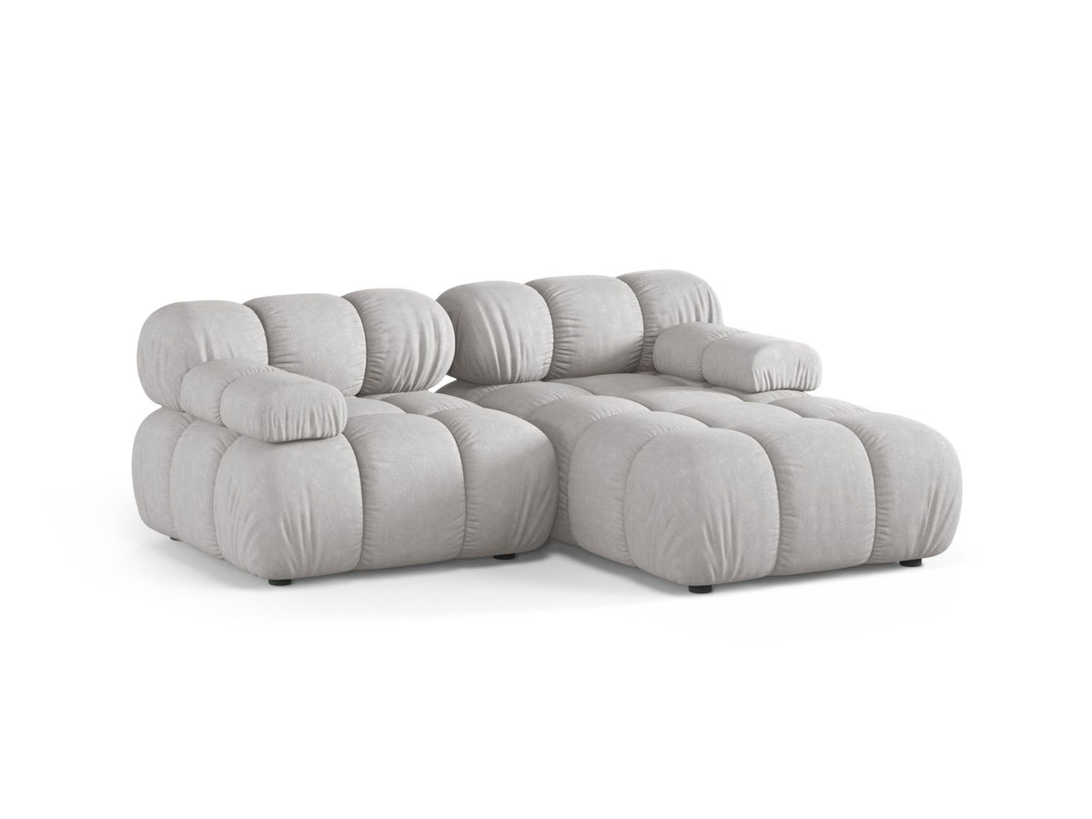 3-Sitzer Ecksofa rechts Bellis in Light Grey-Liberty präsentiert im Onlineshop von KAQTU Design AG. Ecksofa rechts ist von Micadoni