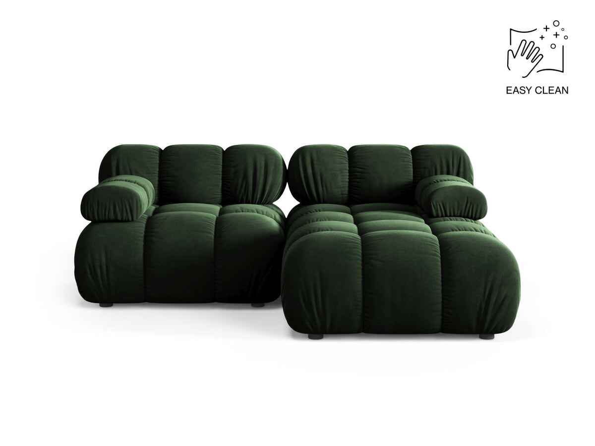 3-Sitzer Modular Ecksofa rechts Bellis in Bottle Green-Venus präsentiert im Onlineshop von KAQTU Design AG. Ecksofa rechts ist von Micadoni