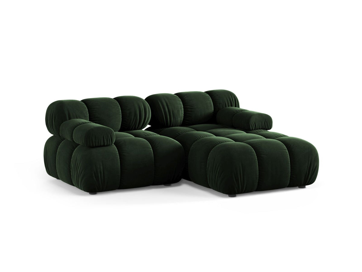 3-Sitzer Modular Ecksofa rechts Bellis in Bottle Green-Venus präsentiert im Onlineshop von KAQTU Design AG. Ecksofa rechts ist von Micadoni