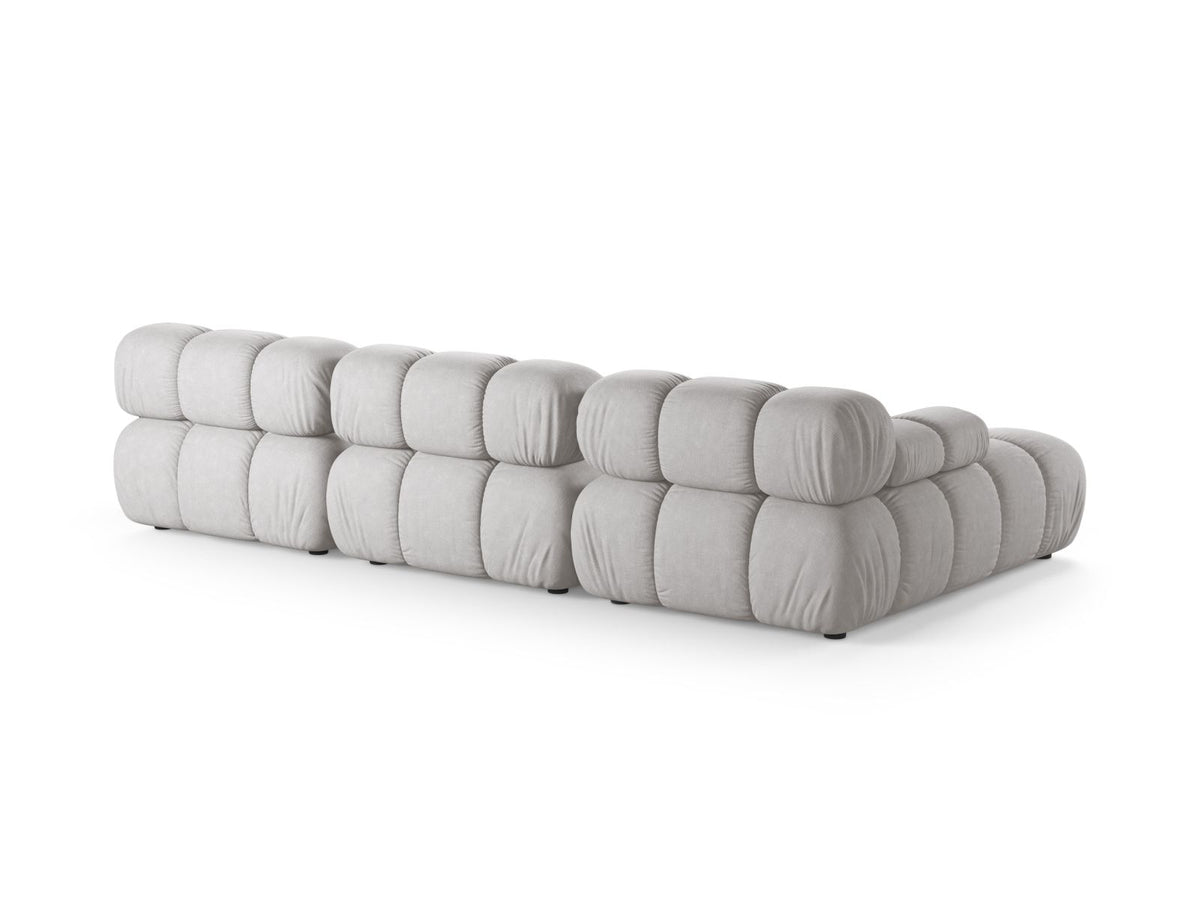 4-Sitzer Ecksofa links modular Bellis in Light Grey-Liberty präsentiert im Onlineshop von KAQTU Design AG. Ecksofa links ist von Micadoni