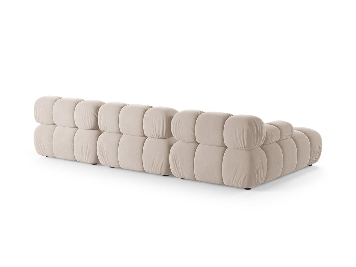 4-Sitzer Modular Ecksofa links Bellis in Light Beige-Venus präsentiert im Onlineshop von KAQTU Design AG. Ecksofa links ist von Micadoni