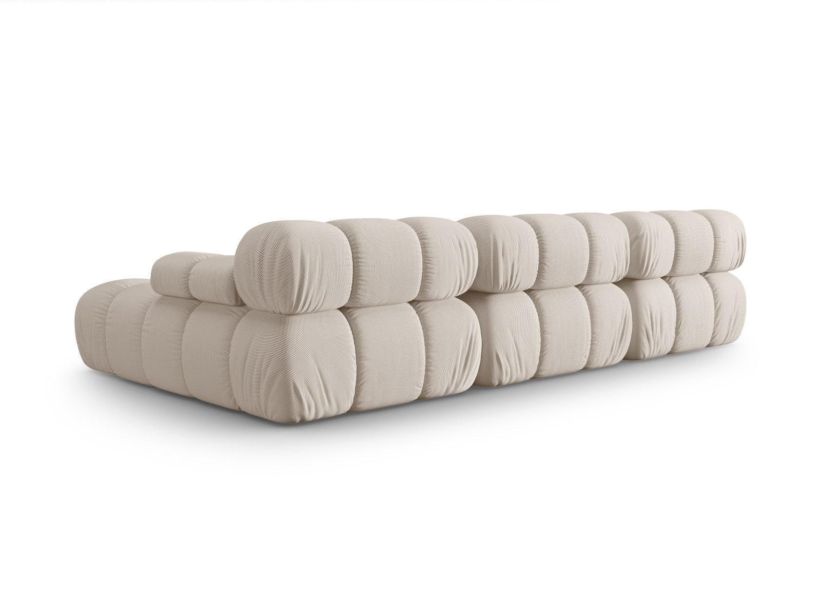 Bellis Modulares Ecksofa rechts 4 Sitzer 155cm in Light Beige präsentiert im Onlineshop von KAQTU Design AG. Ecksofa rechts ist von Micadoni