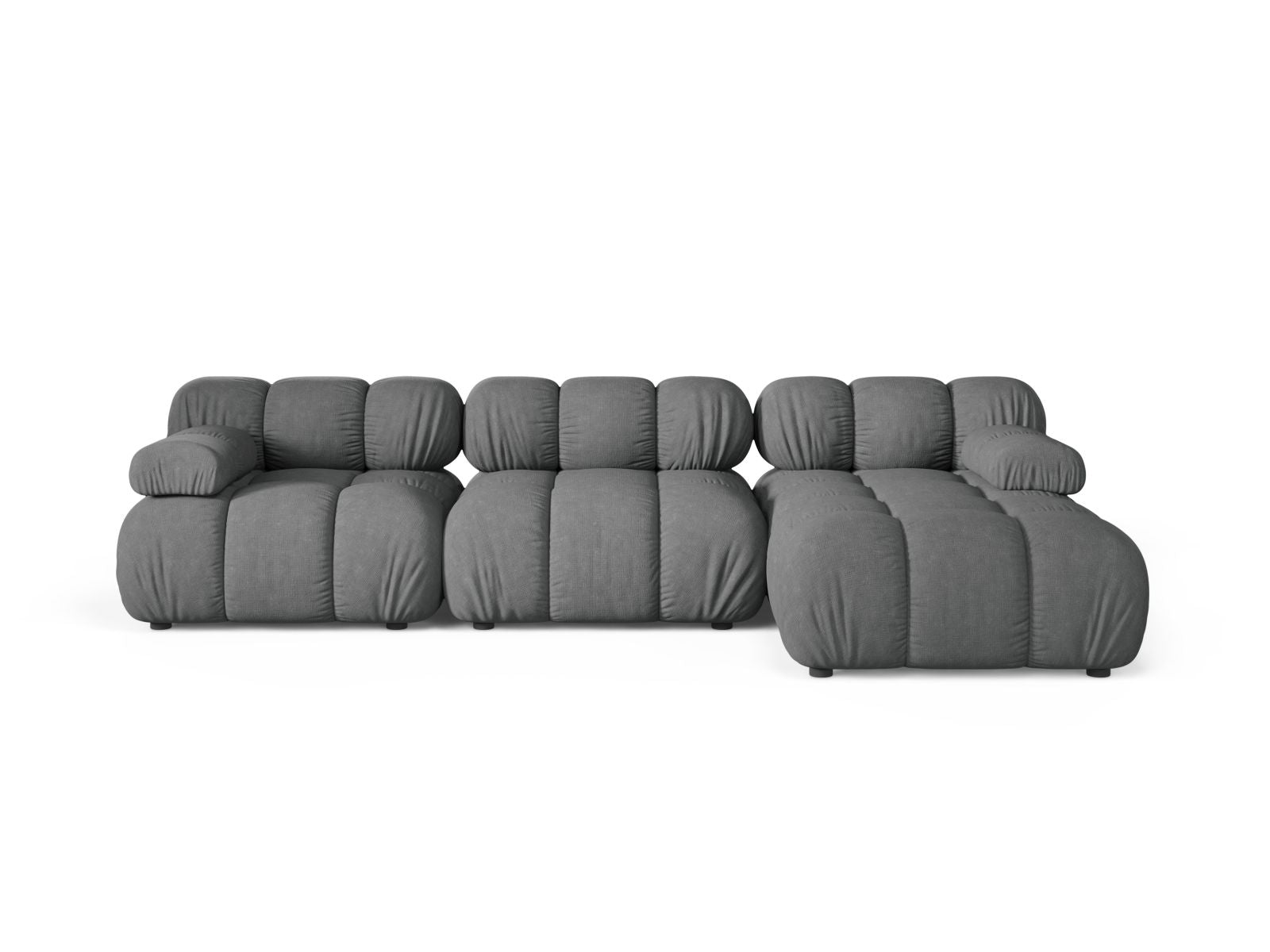 4-Sitzer Ecksofa rechts Bellis in Grey-Liberty präsentiert im Onlineshop von KAQTU Design AG. Ecksofa rechts ist von Micadoni