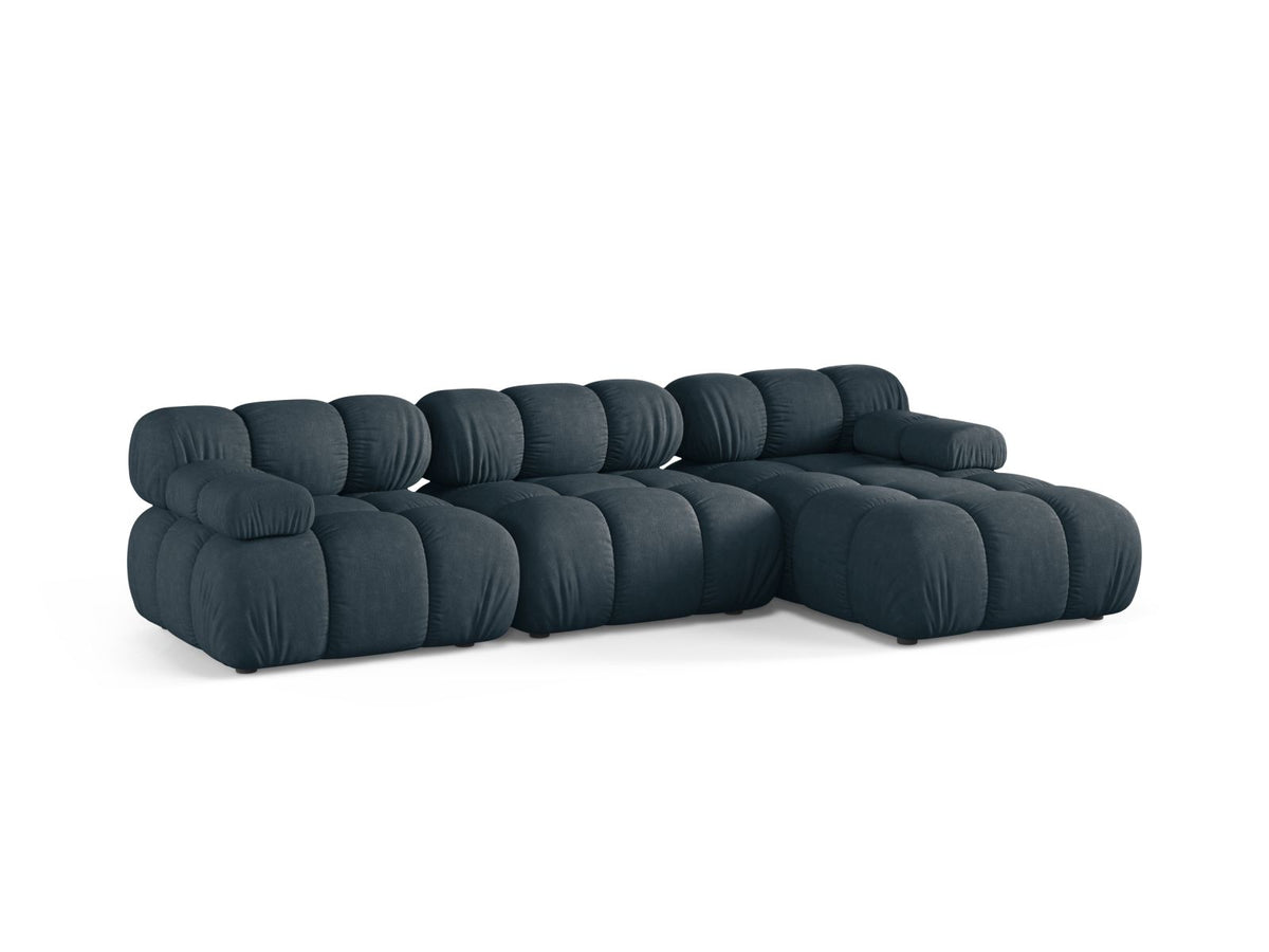4-Sitzer Ecksofa rechts Bellis in Deep Petrol-Liberty präsentiert im Onlineshop von KAQTU Design AG. Ecksofa rechts ist von Micadoni
