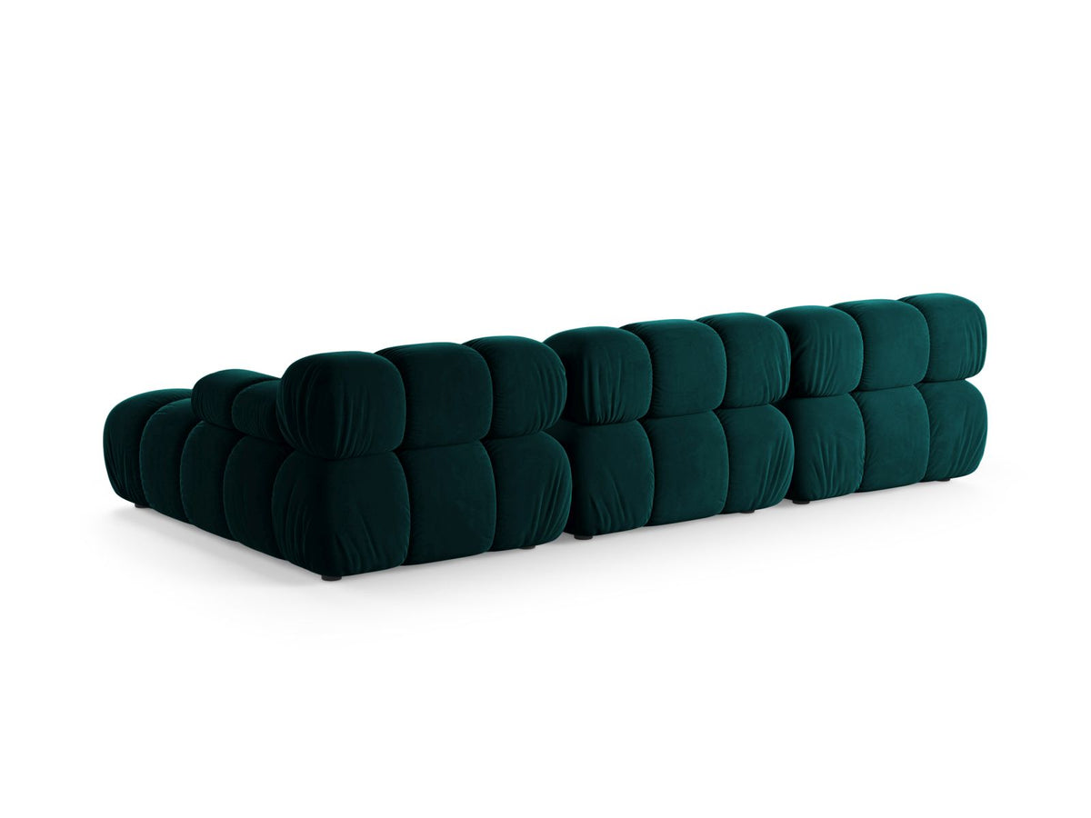 4-Sitzer Modular Ecksofa rechts Bellis in Deep Petrol-Venus präsentiert im Onlineshop von KAQTU Design AG. Ecksofa rechts ist von Micadoni